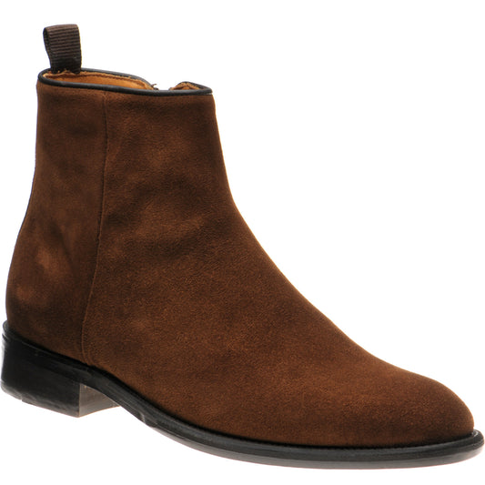 Product image for Wildsmith Model 70 mens Chelsea boots in tobacco suede (second)