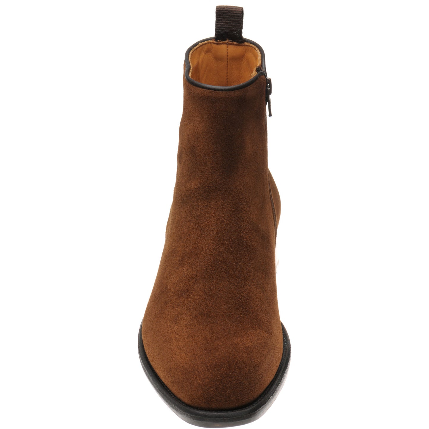 Product image for Wildsmith Model 70 mens Chelsea boots in tobacco suede (second)