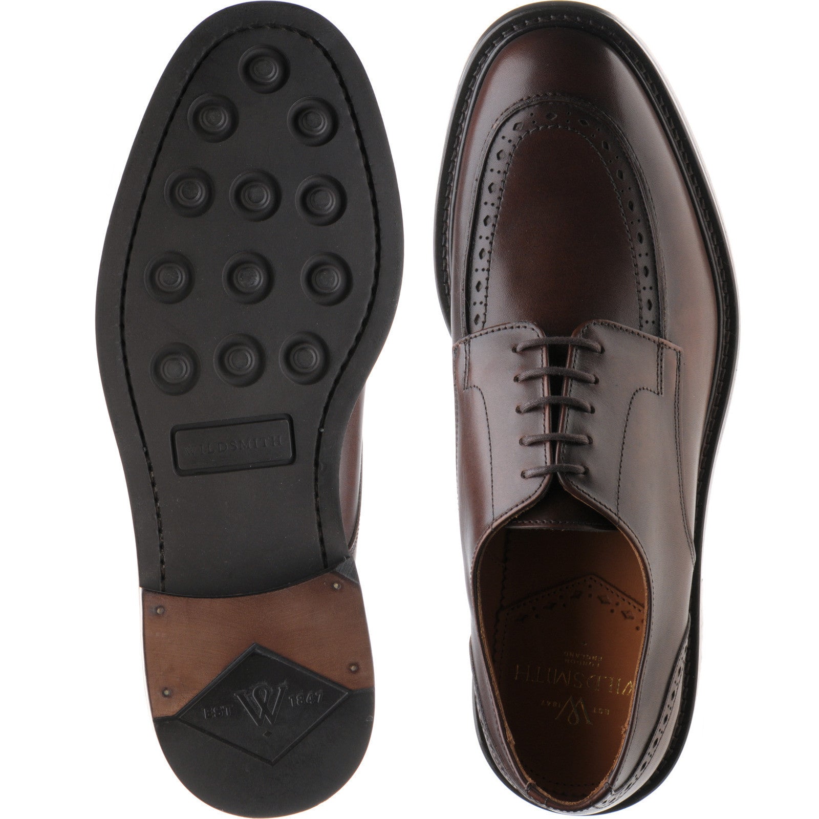 Product image for Wildsmith Model 74 in dark brown calf