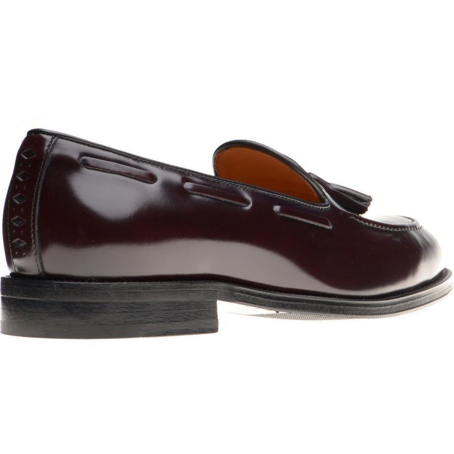 Product image for Wildsmith Model 82 Rubber mens rubber-soled loafers in burgundy polished