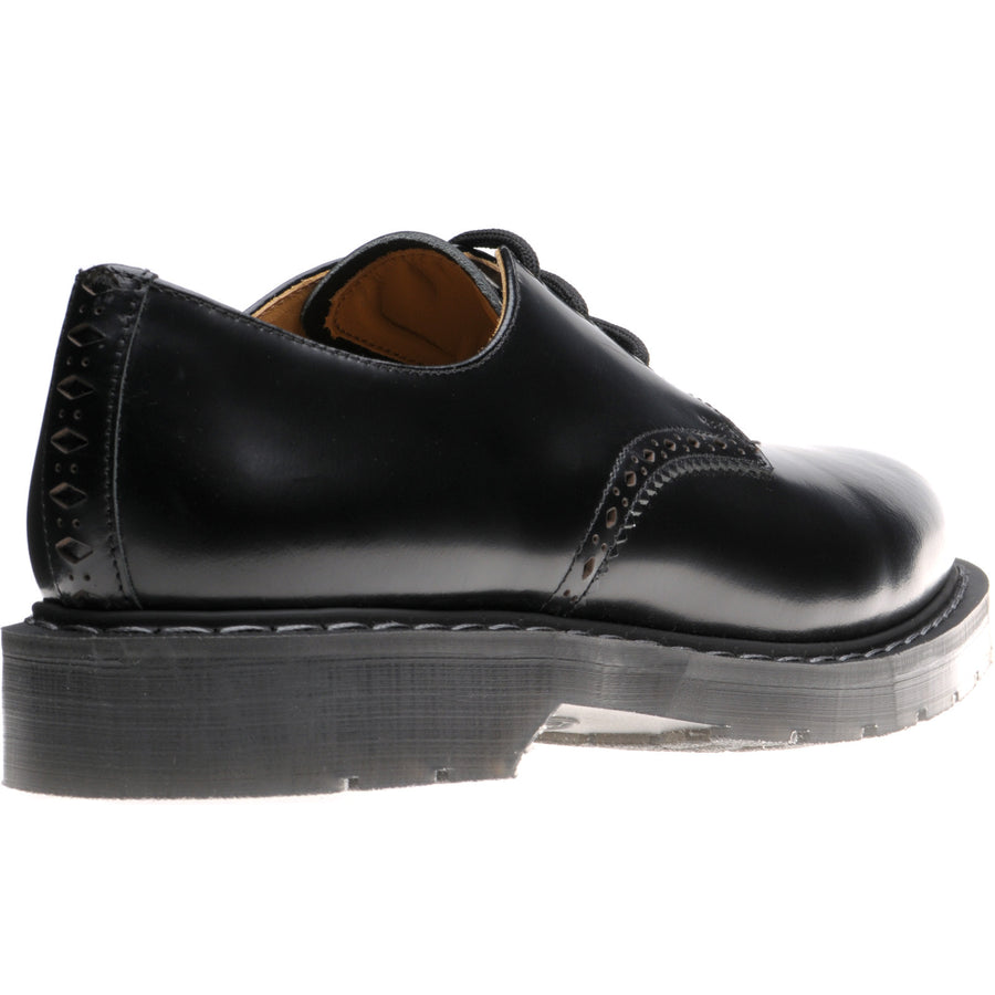 Product image for Wildsmith Model Gibson mens rubber-soled Derby shoes in black polished (second)