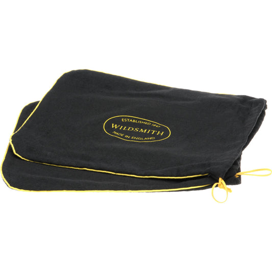 Product image for Wildsmith Pair of Boot Bags in black cotton