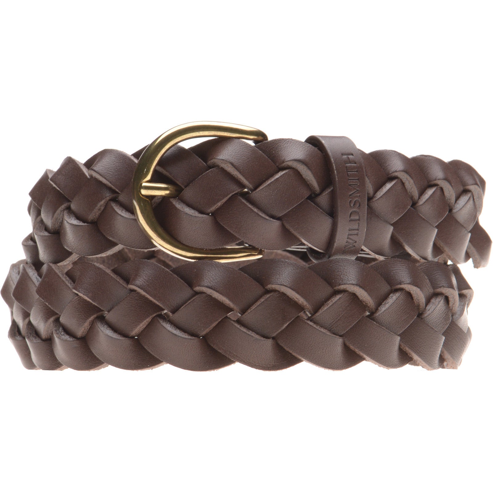 Product image for Wildsmith Wildsmith Braided Belt in dark brown
