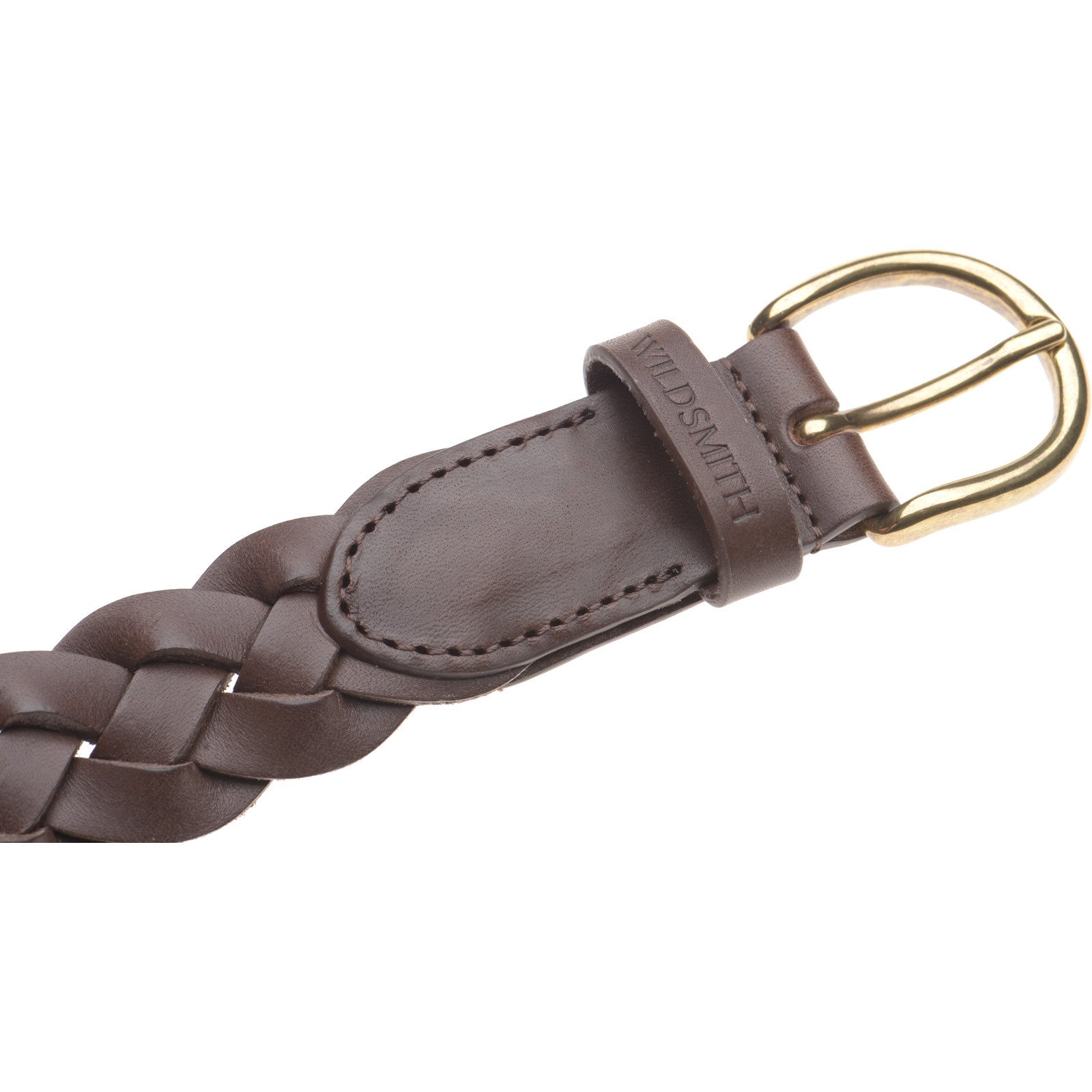 Product image for Wildsmith Wildsmith Braided Belt in dark brown