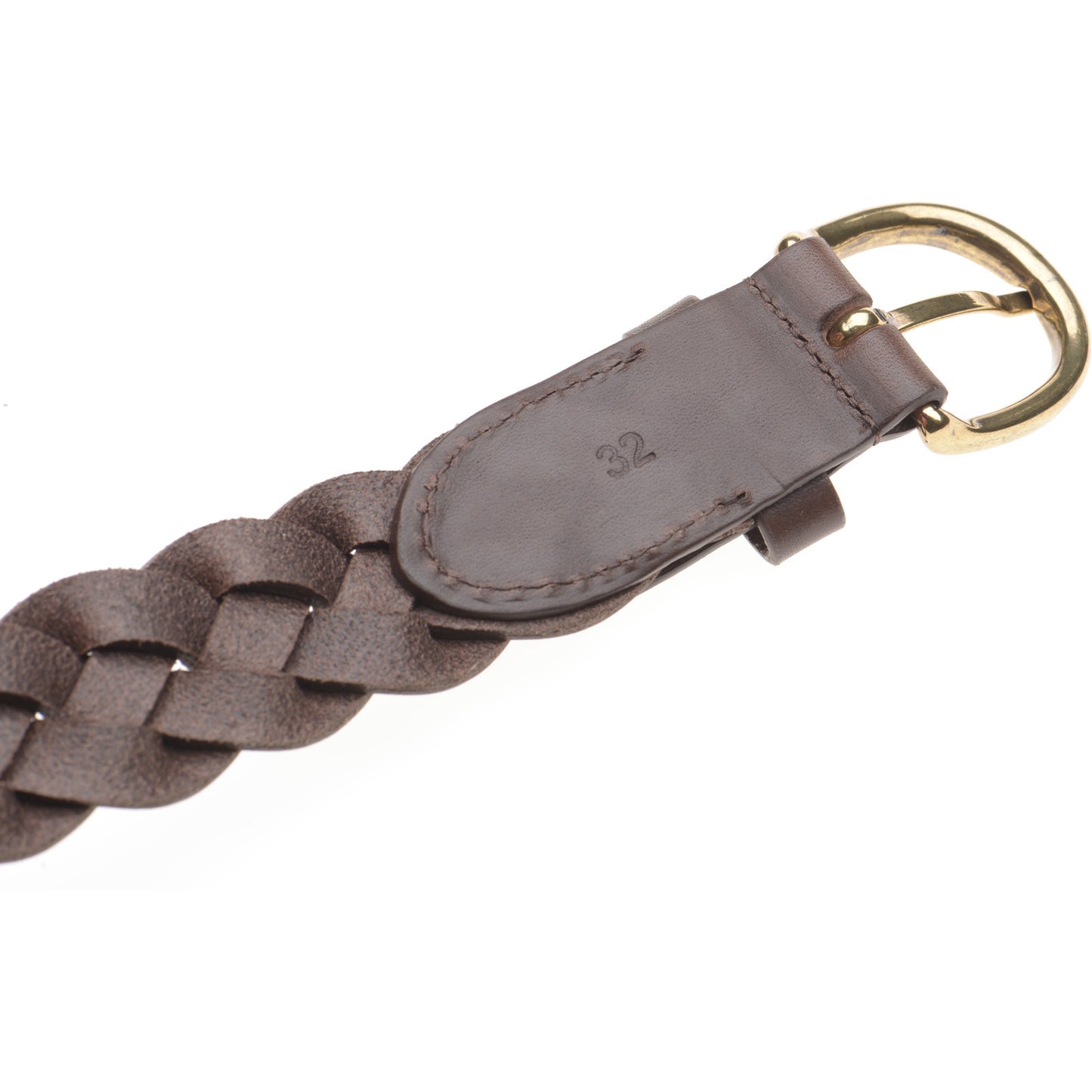 Product image for Wildsmith Wildsmith Braided Belt in dark brown