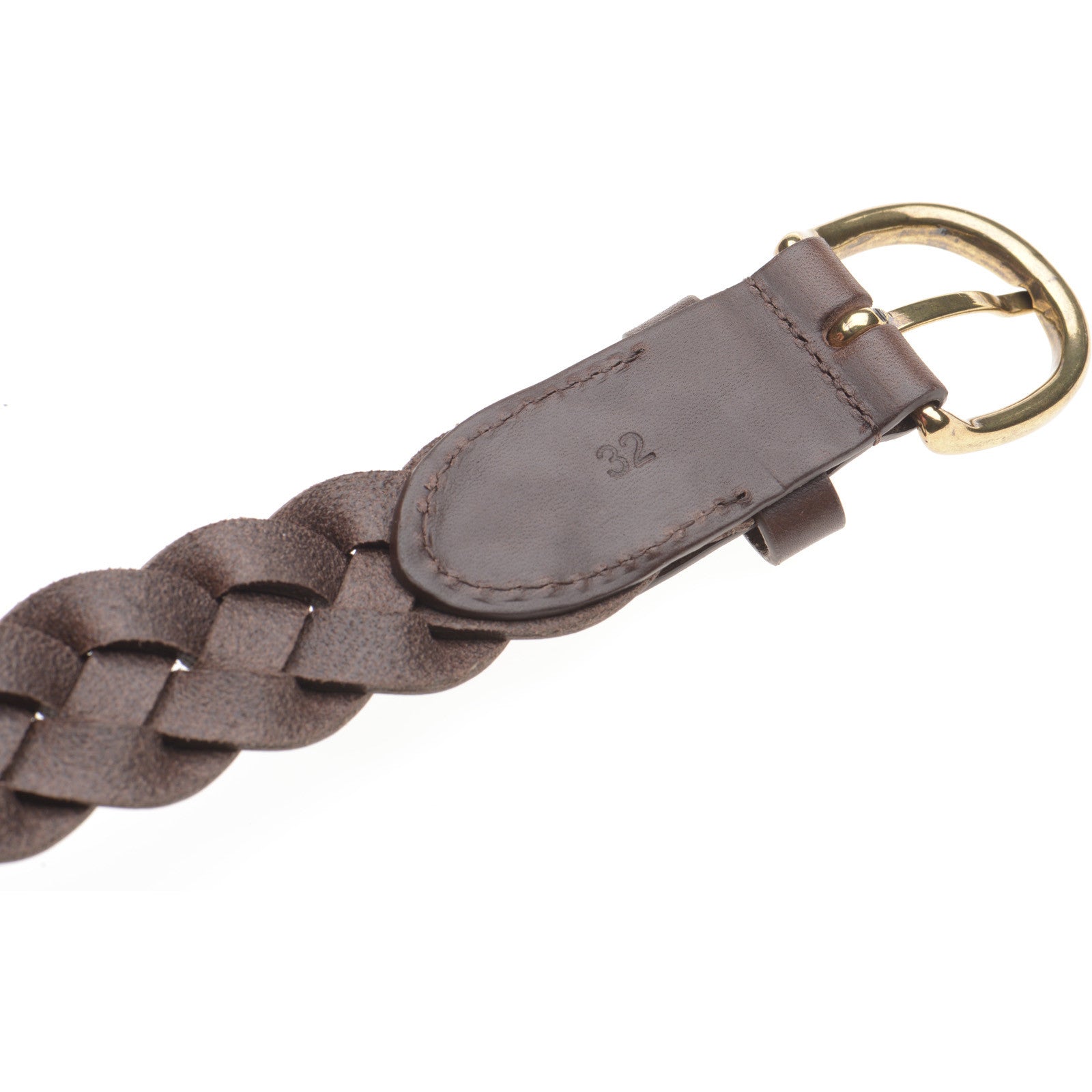 Product image for Wildsmith Wildsmith Braided Belt in dark brown