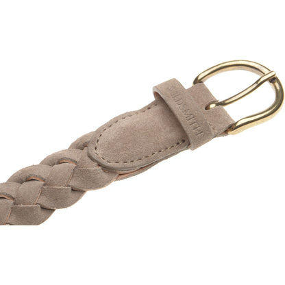 Product image for Wildsmith Wildsmith Braided Belt in taupe suede