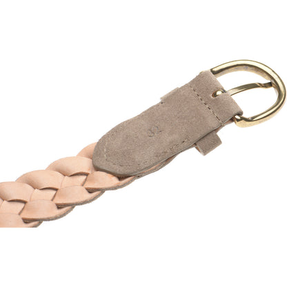 Product image for Wildsmith Wildsmith Braided Belt in taupe suede