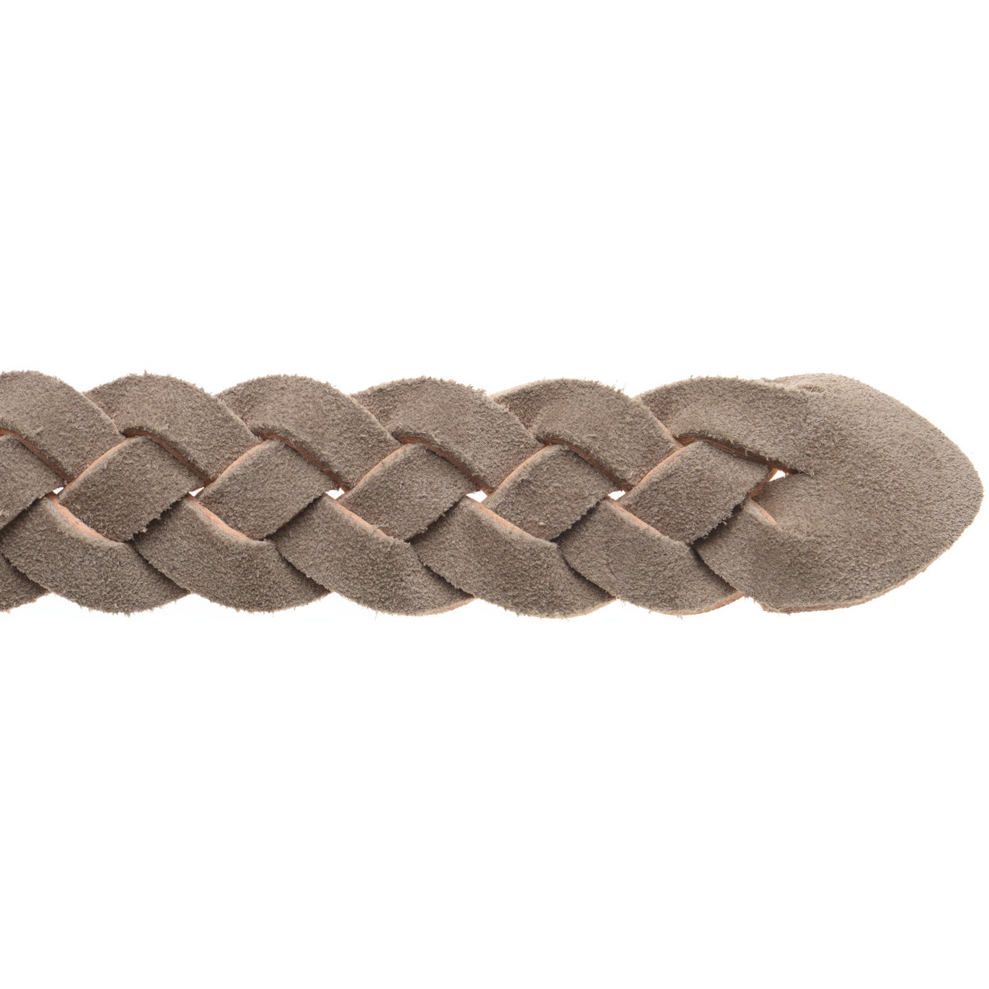 Product image for Wildsmith Wildsmith Braided Belt in taupe suede