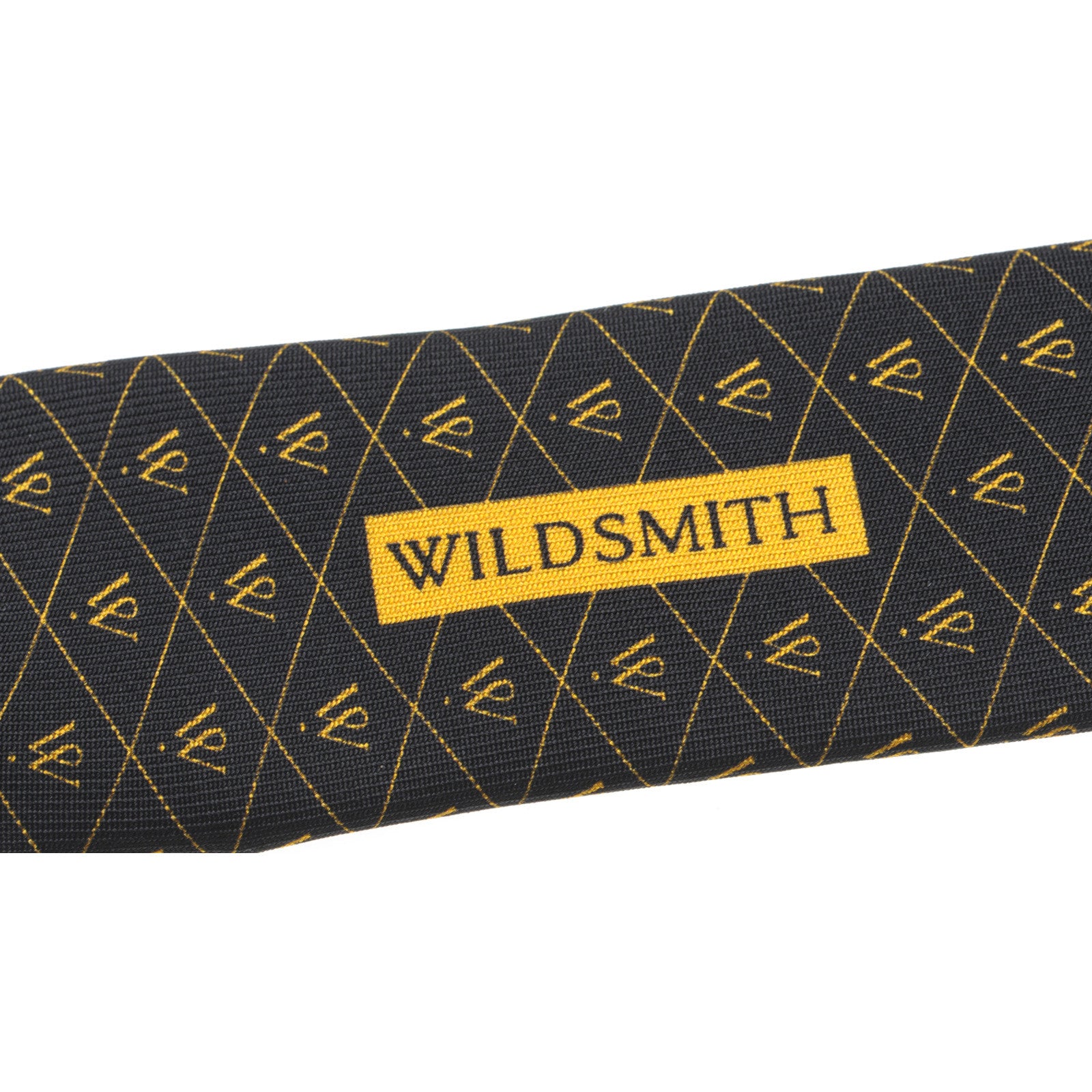 Product image for Wildsmith Wildsmith Club Tie in black