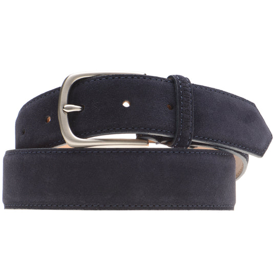 Product image for Wildsmith Wildsmith Suede Belt in navy suede