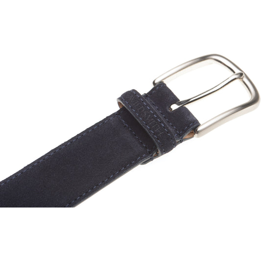 Product image for Wildsmith Wildsmith Suede Belt in navy suede