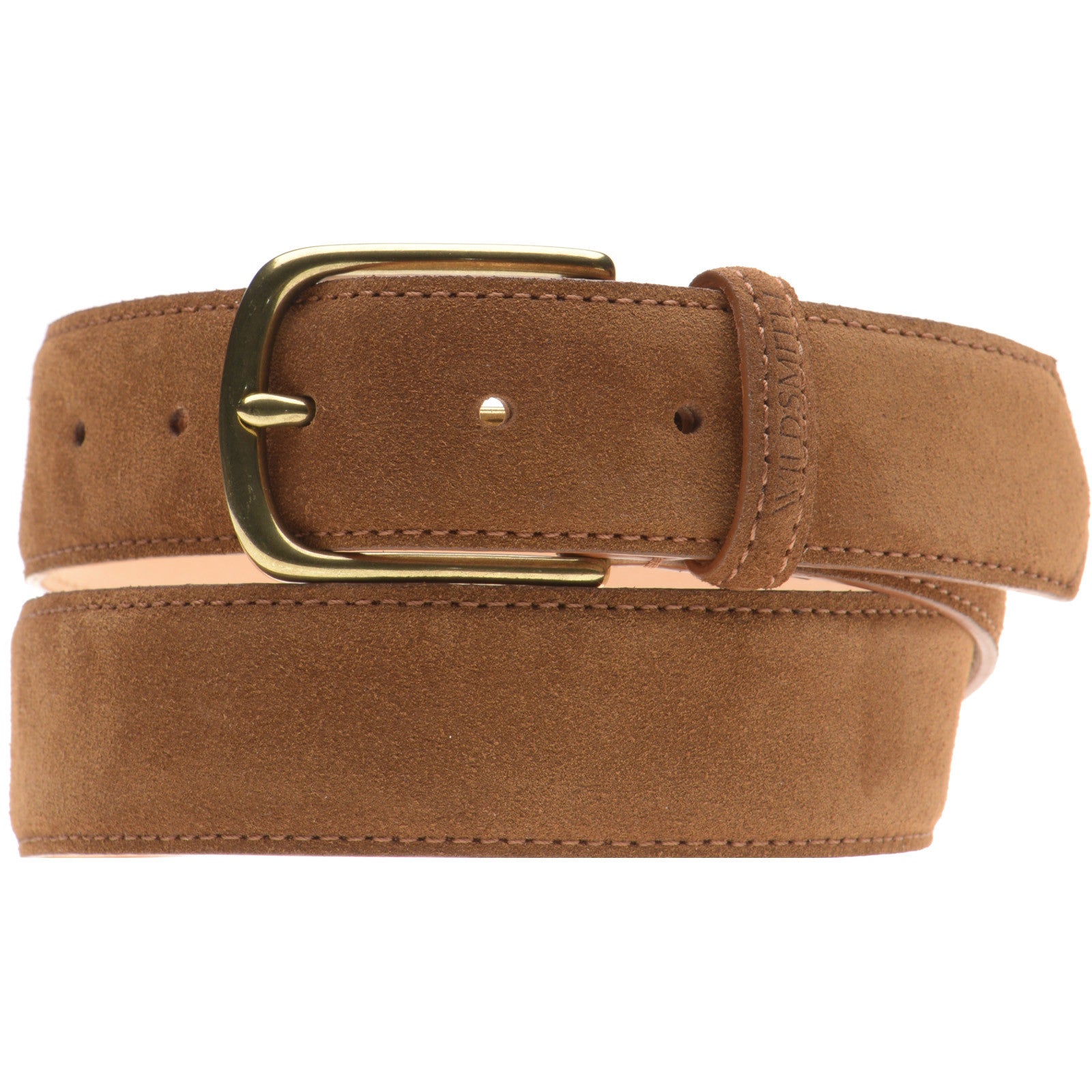 Product image for Wildsmith Wildsmith Suede Belt in tan suede