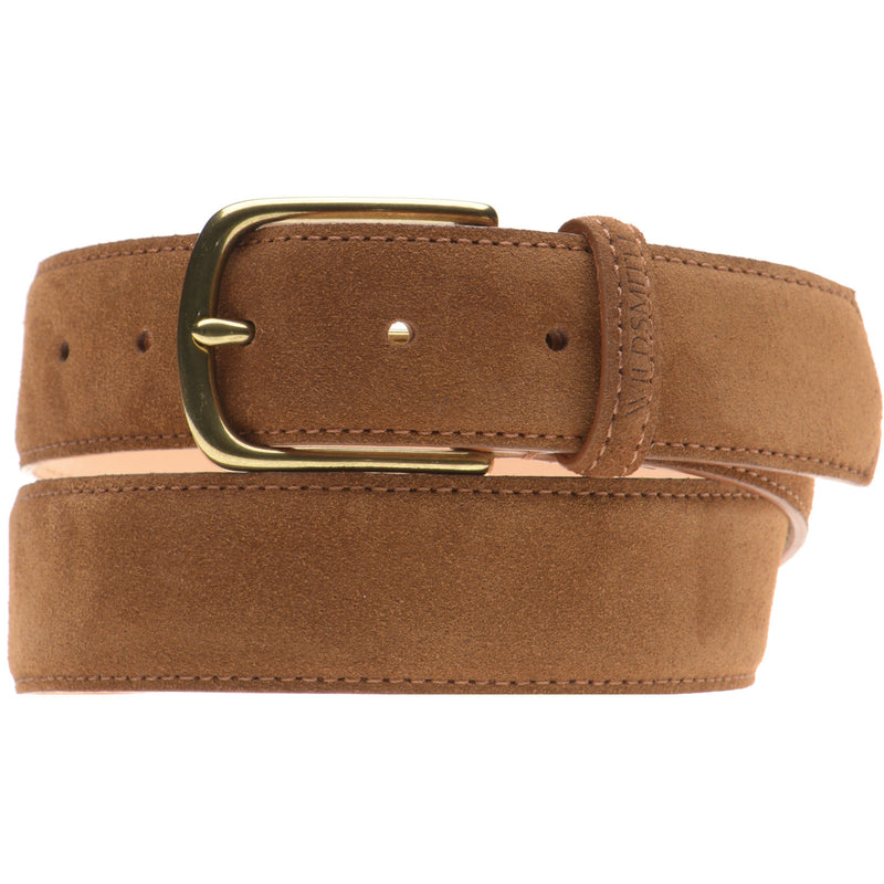 Product image for Wildsmith Wildsmith Suede Belt in tan suede