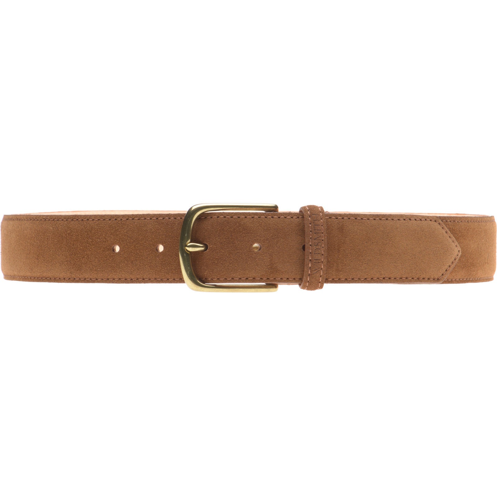 Product image for Wildsmith Wildsmith Suede Belt in tan suede