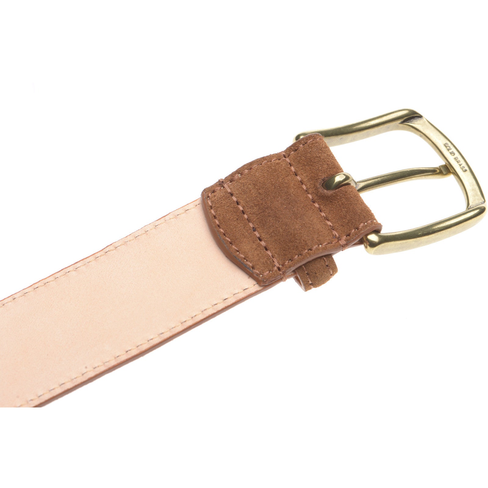 Product image for Wildsmith Wildsmith Suede Belt in tan suede