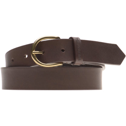Product image for Wildsmith Wildsmith Vegatable Tanned Belt in dark brown