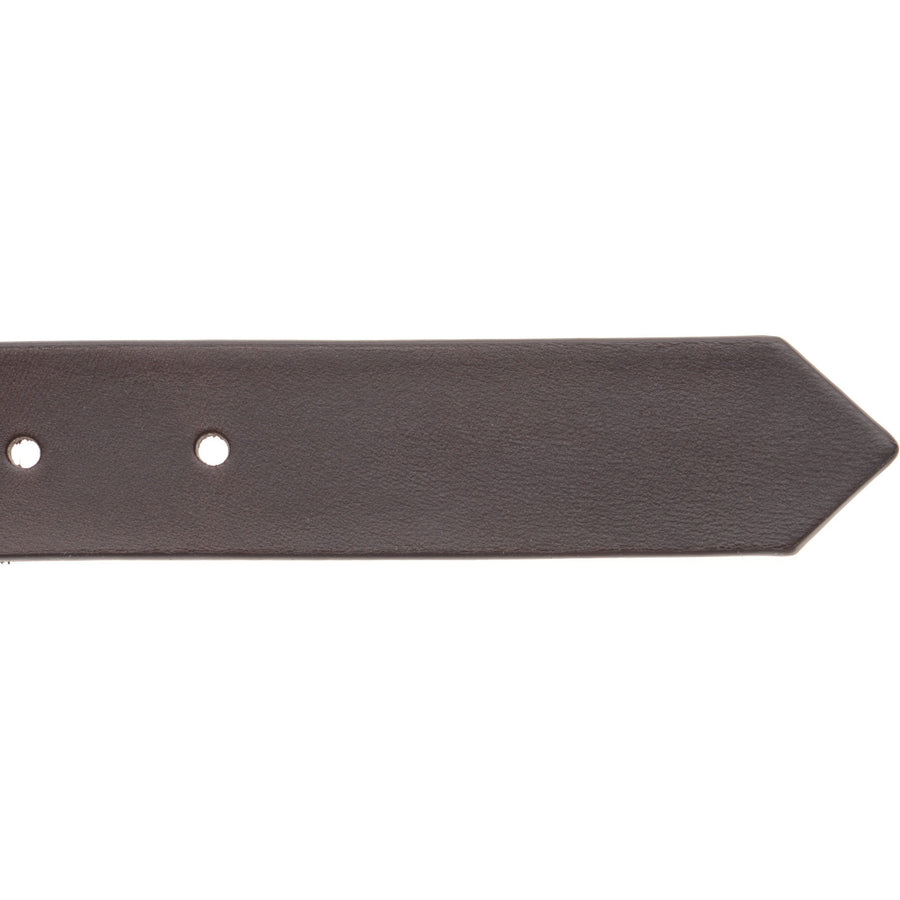 Product image for Wildsmith Wildsmith Vegatable Tanned Belt in dark brown
